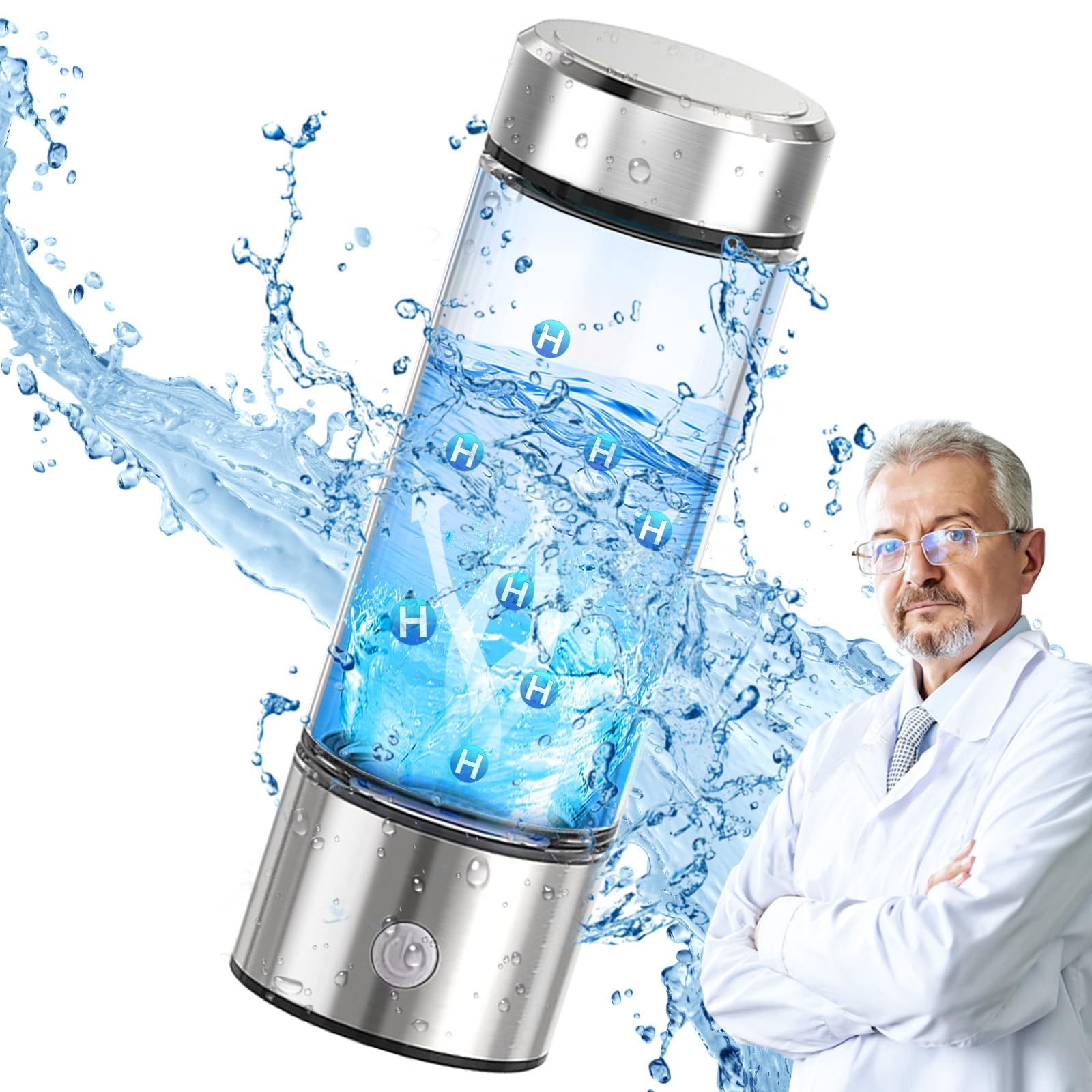 Amazon.com: 2024 New Hydrogen Water Bottle, 3 in 1